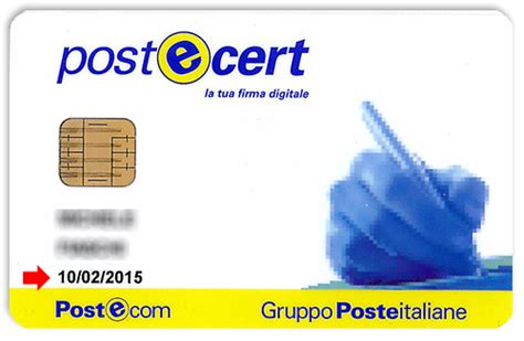 smart card postecert|Poste Italiane .